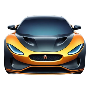 A futuristic sports car jaguar on a modern road, with lightning and energy all around, symbolizing innovation.
 sticker