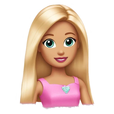 Bibble of barbie sticker