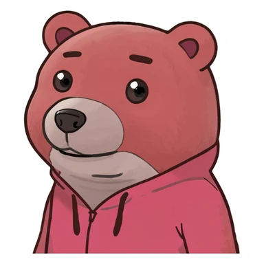 kawaii gloomy bear sticker