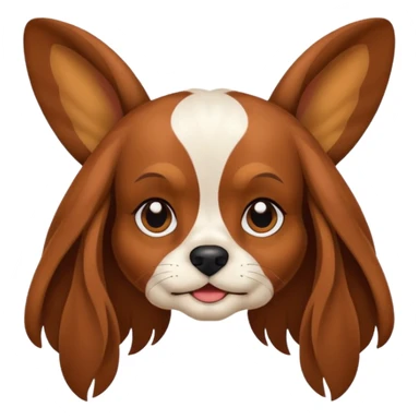 Brown and black cavalier  sticker