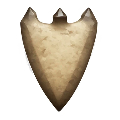 Ancient flint arrowhead  sticker