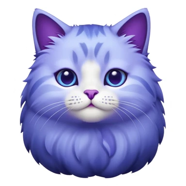 cats if they were blueberries sticker