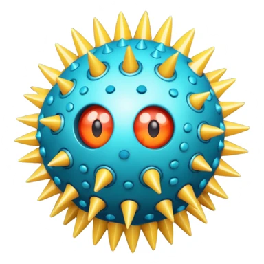 virus/disease sticker