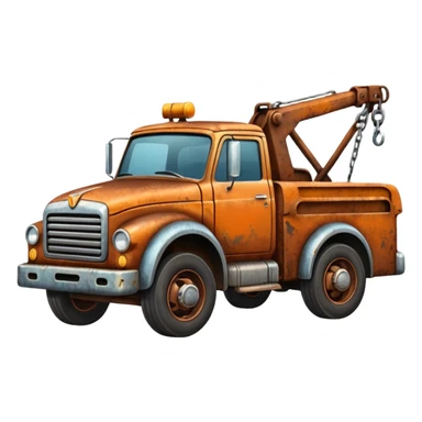 tow truck sticker