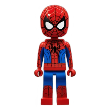 LEGO spider man sticker