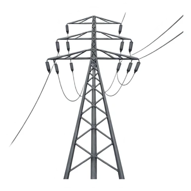 a number of power lines sticker