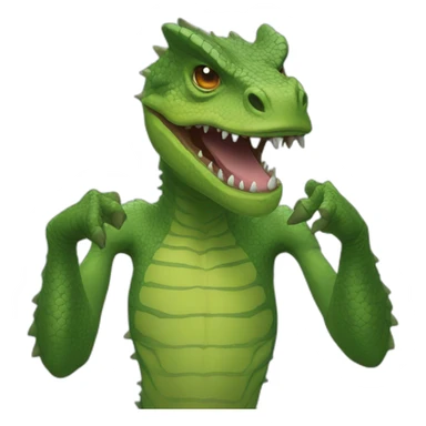 lizardman sticker