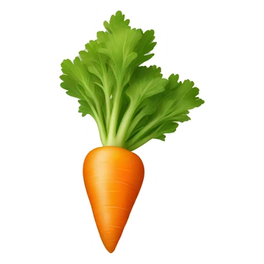 A carrot that is yellow sticker