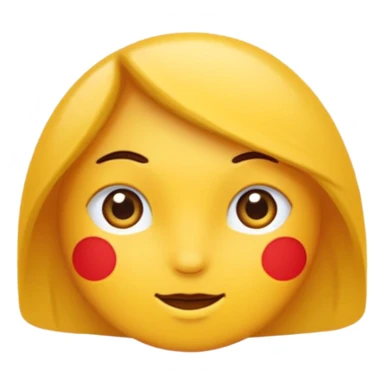 kırmızı toka takan kadın, sarı saçlı sticker