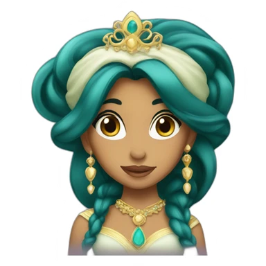 Princesse Jasmine sticker