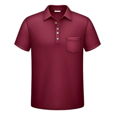 Maroon shirt sticker
