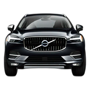 black 2019 volvo xc60 sticker