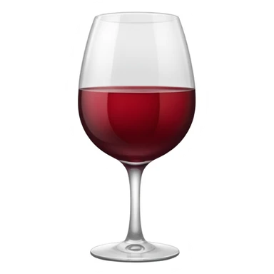 glass of wine  sticker