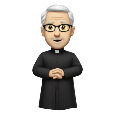 Fr Ted Crilly in priest outfit, from Fr Ted TV show sticker