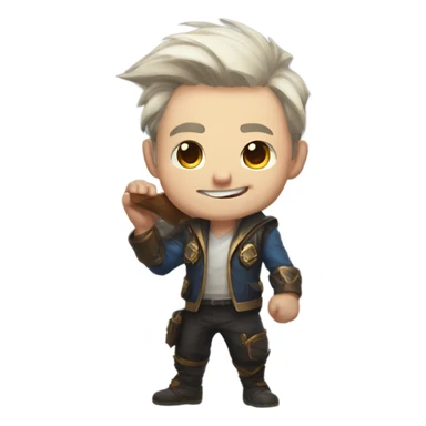 League of legends player sticker