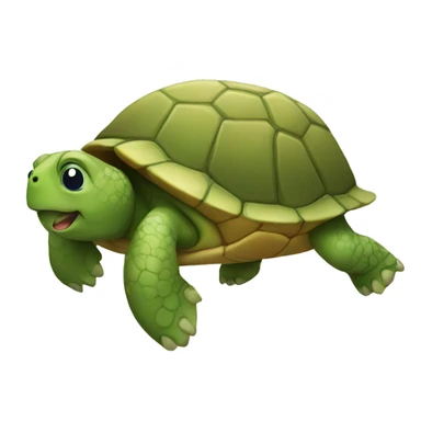 shaking face turtle sticker