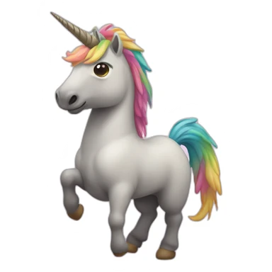 Caca de licorne sticker