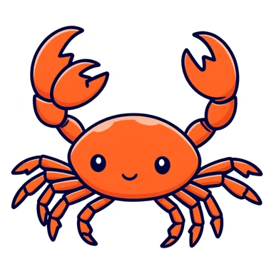 Crab Emoji sticker