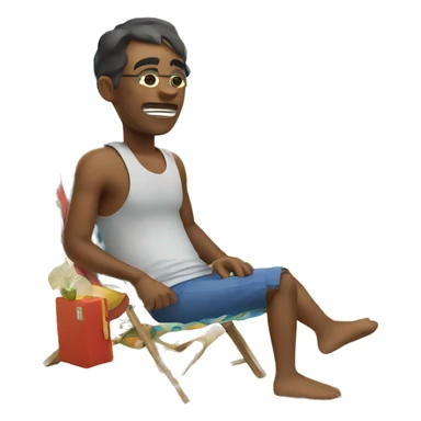 kikilala on vacation sticker