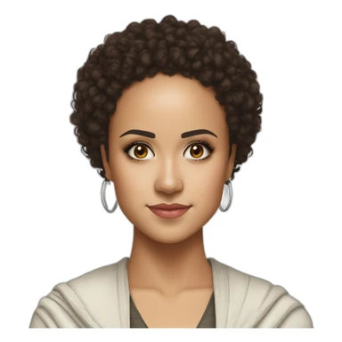 Nathalie Emmanuel missandei sticker