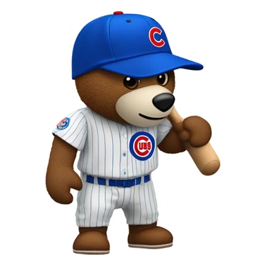 chicago cubs  sticker