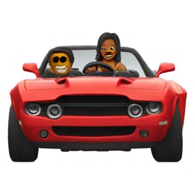 Me driving a hellcat sticker