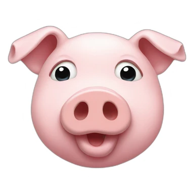 trump pig nose sticker