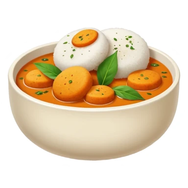 2 idli sambar  sticker