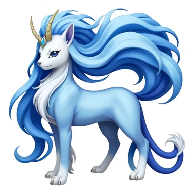 Lucia-Suicune-fakemon-creature-hybrid sticker