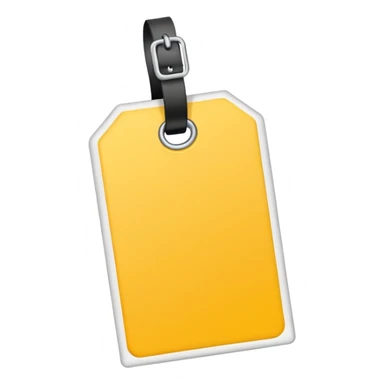  yellow white Price tag sticker