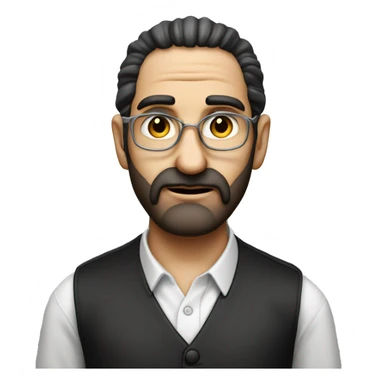 ortodox-jew-photorealistic-serious sticker