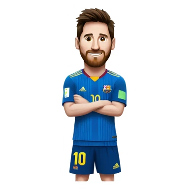 messi mundial  sticker