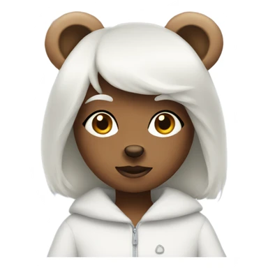 Elle bear sticker