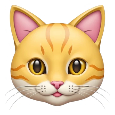 Котик розовый sticker
