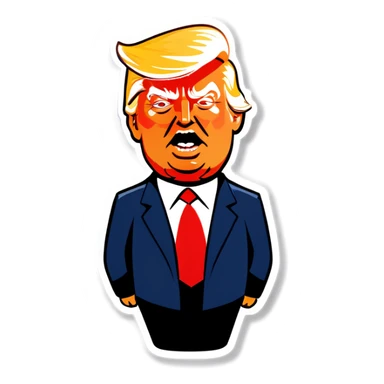 Trump sticker