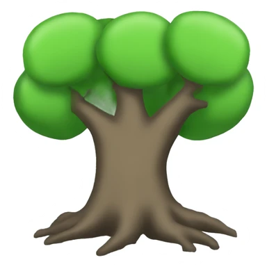 Tree from BFDI sticker