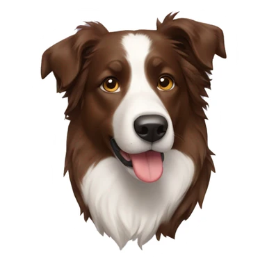 Perro mastin y border collie  sticker