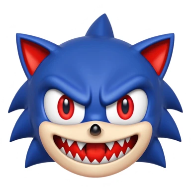 Faz o Sonic exe sticker