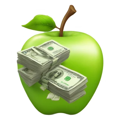 Apple gost holding a lot of cash sticker