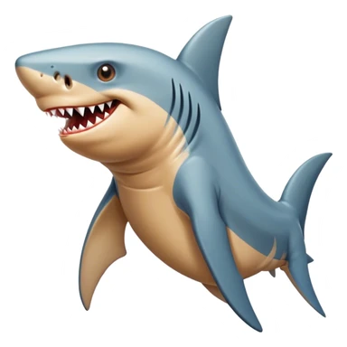 Jeff the Land Shark sticker