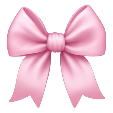 cute baby pink bow sticker