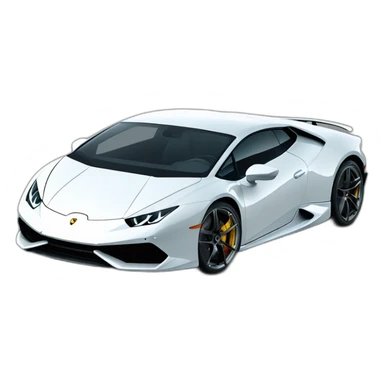 front Lamborghini Huracan sticker