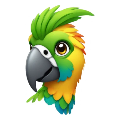 Satya Nadeem’s party parrot sticker