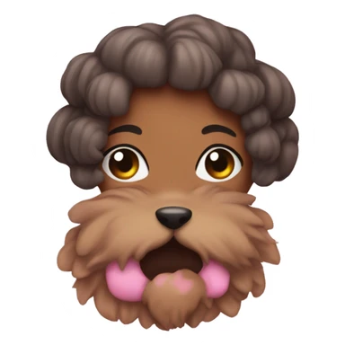 Multi poo pink cutte sticker