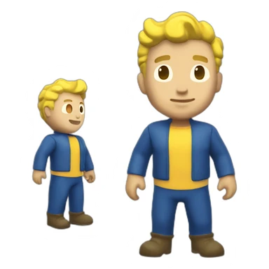 Vault boy fallout sticker