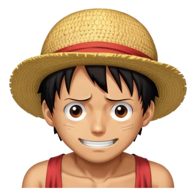 Luffy from One piece  sticker