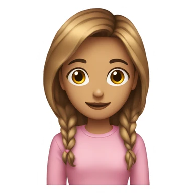 Girl with her bestfriend  sticker