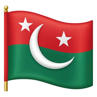 Bakarastan flag sticker