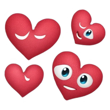 Une fée avec des coeurs autours d'elle sticker