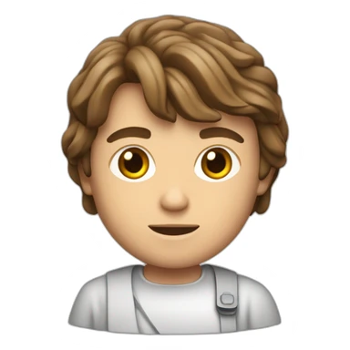 Luke dans Star Wars buvant un café sticker